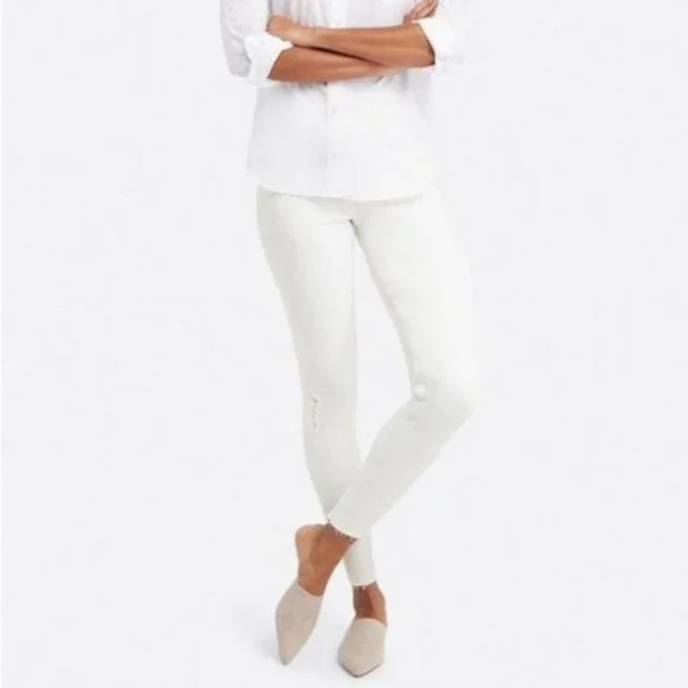 SPANX Women's Skinny Jeans in White